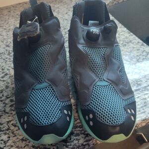 Men's Athletic Gym Shoes Reebok R Reserve  Insta Pump Gravel/ Luxe Colors 11.5